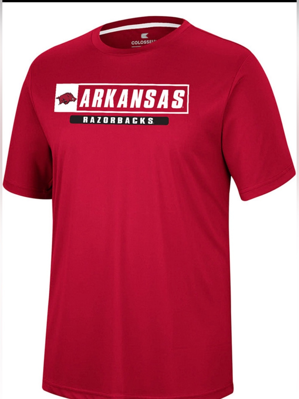 Colosseum Men’s Arkansas Razorbacks TY T Shirt